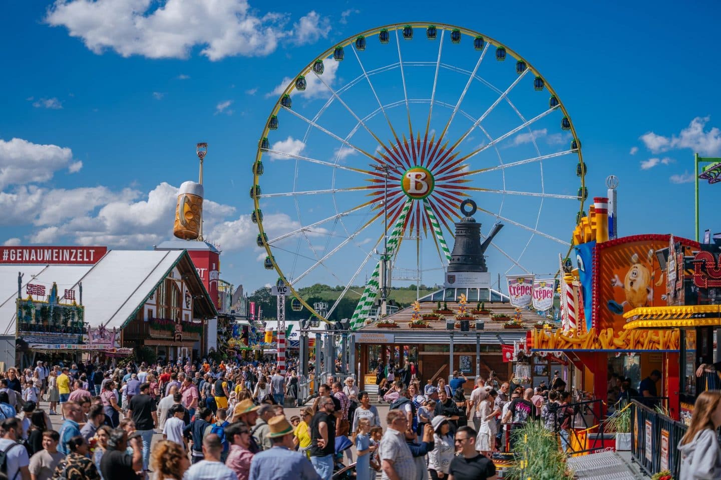 Am Wochenende heißt es wieder O’zapft is! Stuttgarter Frühlingsfest startet am 19. April