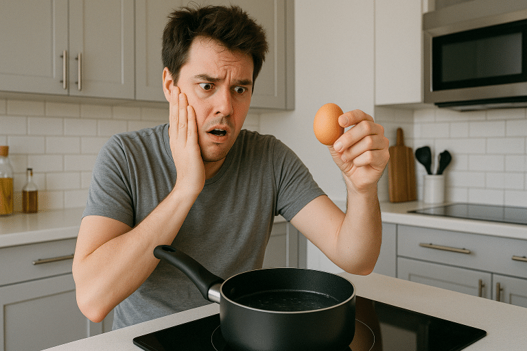 Erschreckende Umfrage: Jeder 5te kann kein Ei kochen – diese Haushaltsaufgaben überfordern Millionen Menschen