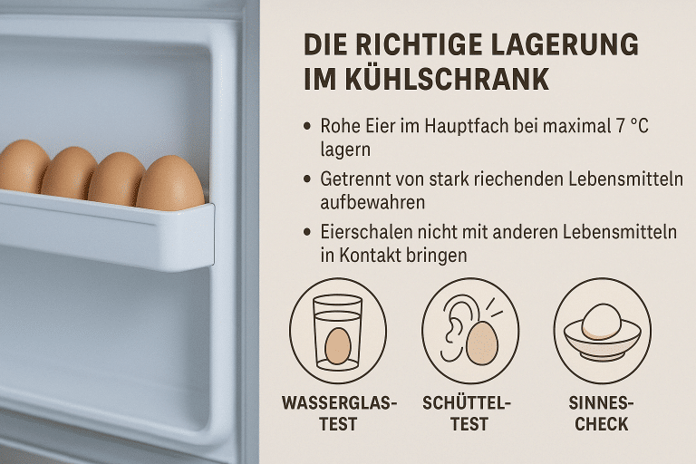 Fehler, den fast jeder macht: Warum Eier NICHT in die Kühlschranktür gehören!