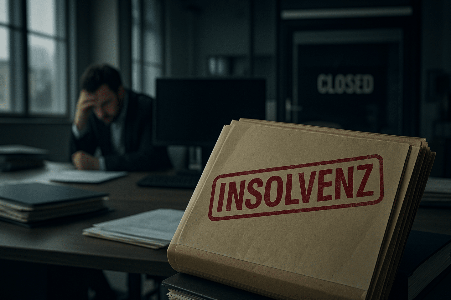 Pleite-Welle rollt weiter! Fast 13 % mehr Firmeninsolvenzen – besonders hart trifft es Verkehr & Bau