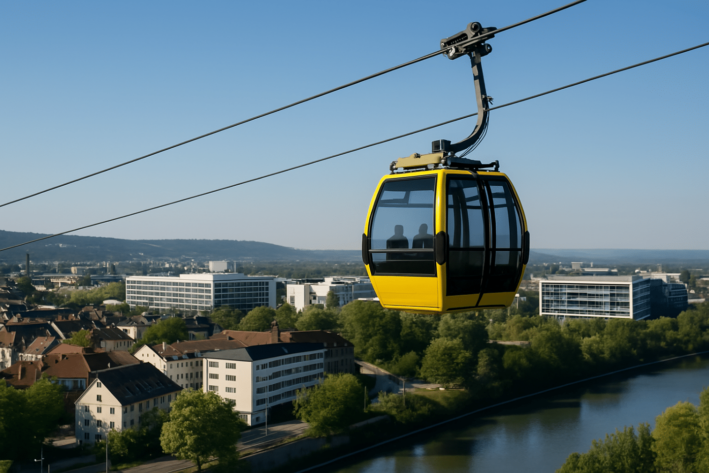 Spektakuläre ÖPNV-Idee: Diese Stadt in Baden-Württemberg plant eine Seilbahn für den Nahverkehr