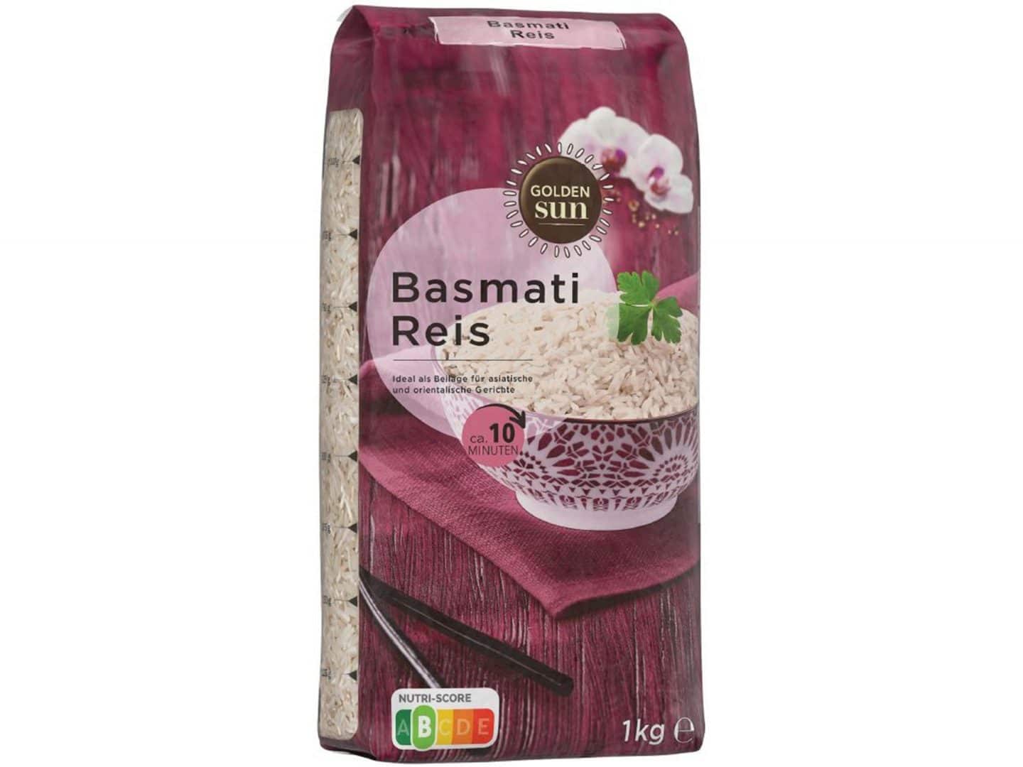 Lidl: Pestizide im „Golden Sun Basmati Reis“ zurückgerufen – Gesundheitsgefahr!
