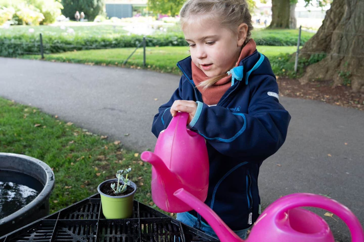 Wilhelma-Geheimtipp: Kinder zaubern zum Muttertag für Mama