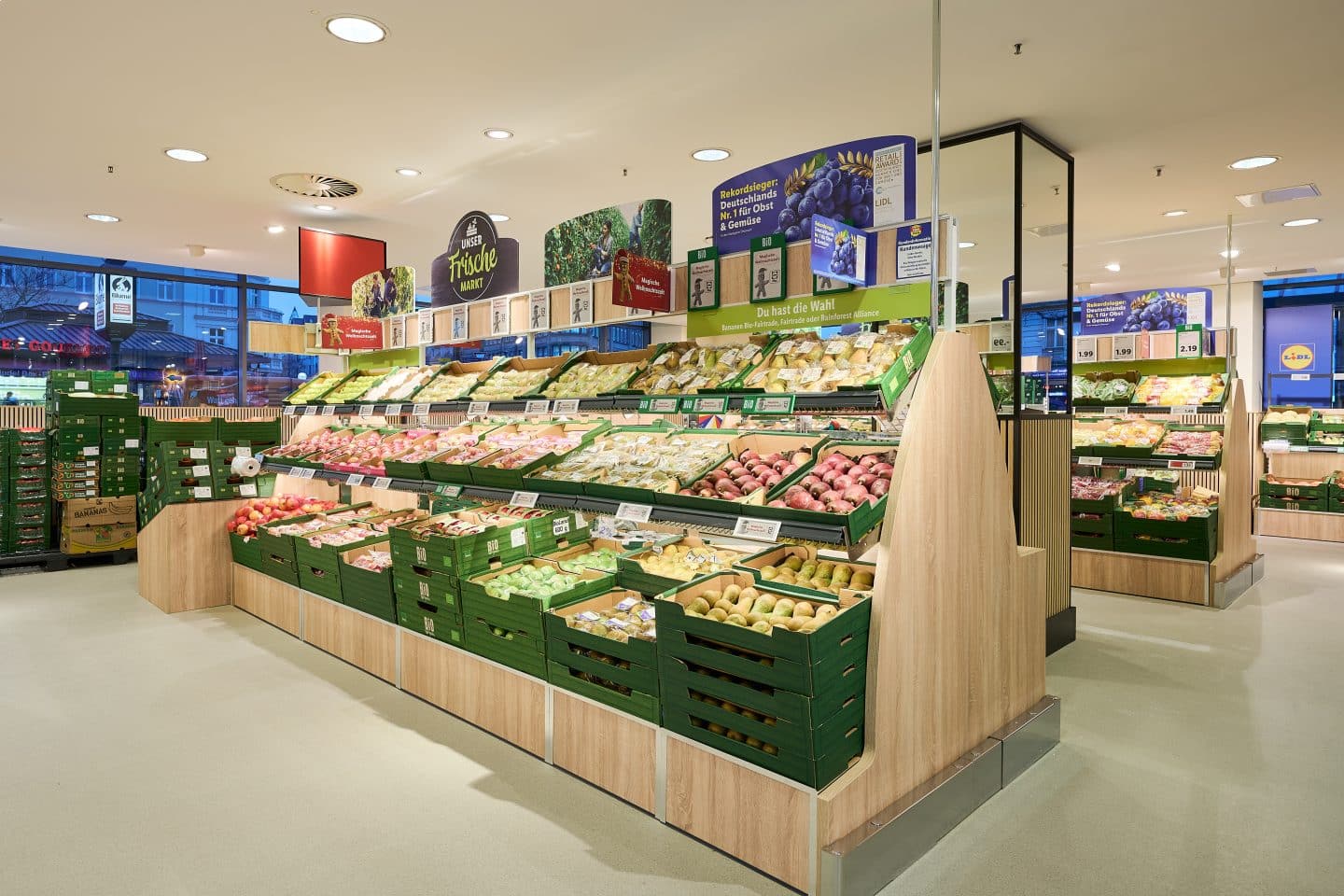 Lidl-Hammer: Größte Preissenkung aller Zeiten! Über 500 Artikel jetzt dauerhaft billiger Lidl Obst und Gemuese