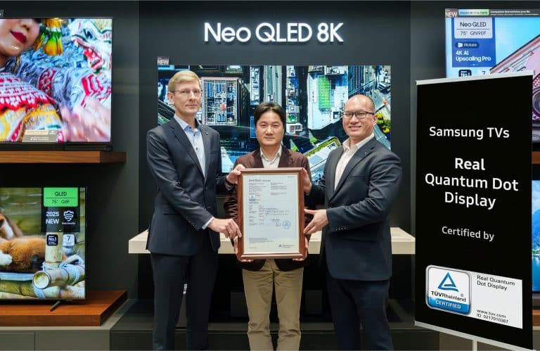 Samsung QLEDs: TÜV zertifiziert „Real Quantum Dot Display“ – Das steckt dahinter!