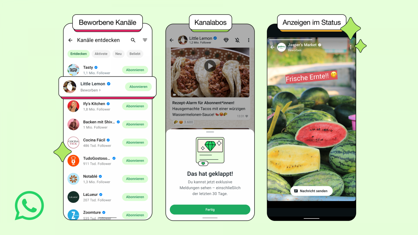 Wird WhatsApp jetzt kostenpflichtig? Das steckt wirklich hinter den neuen Abos und Werbefunktionen 503670618 1065997635419530 6751761554003485210 n