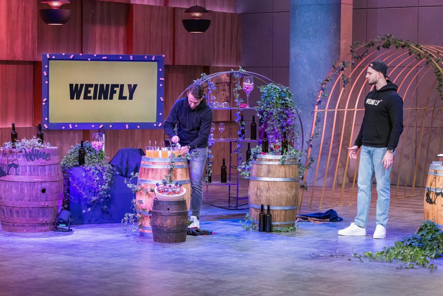 „Weinfly“ bei „Höhle der Löwen“: Der erste Wein mit Koffein – zündet der Kick im Glas?