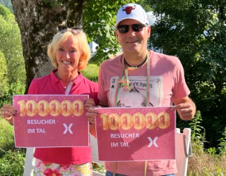 100.000 Besucher nach 27 Tagen – Gartenschau Tal X feiert Besucherrekord mit Schlagersause