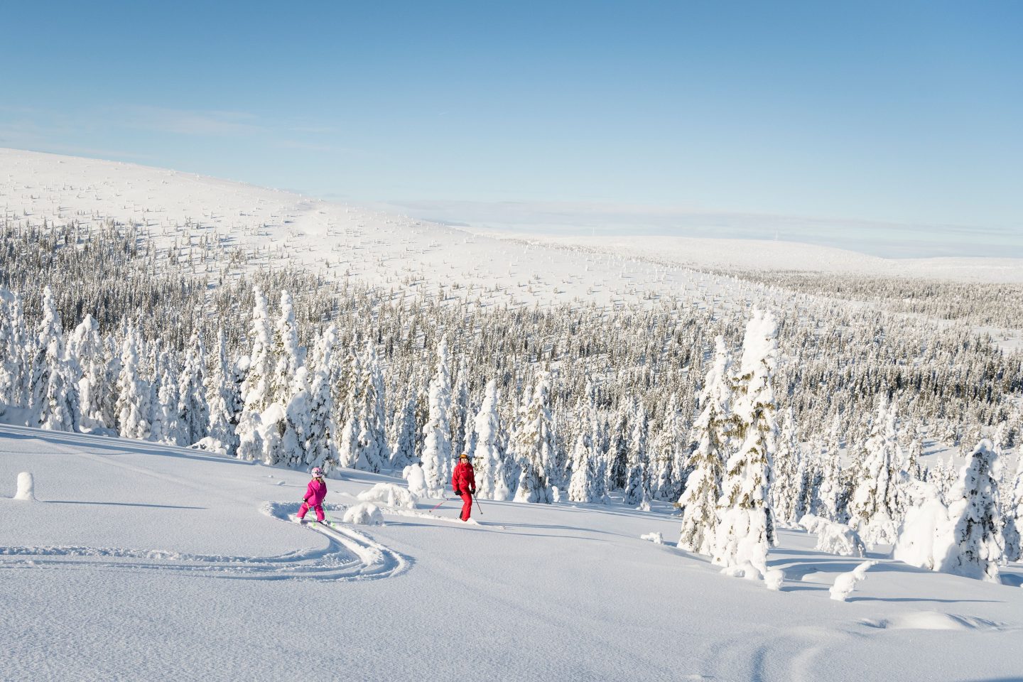 Nonstop ins Schneeparadies: TUI fly fliegt ab Dezember direkt ins Skigebiet Sälen-Trysil Grenzenlose Abfahrten in Schweden und Norwegen TUI nimmt groesste Skiregion Nordeuropas ins Winterprogramm auf