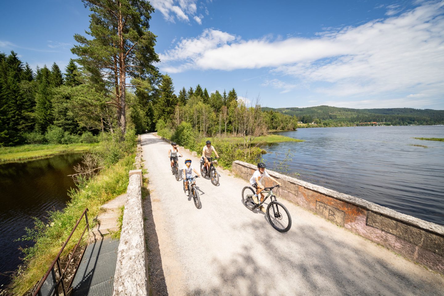 „Genusssommer im Hochschwarzwald“: Picknick, Pinot und Höfe-Hopping locken ab Ende Juni 1 „Genusssommer im Hochschwarzwald“: Picknick, Pinot und Höfe-Hopping locken ab Ende Juni Hoefe Hopping Radfahren am Schluchsee ©Hochschwarzwald Tourismus GmbH