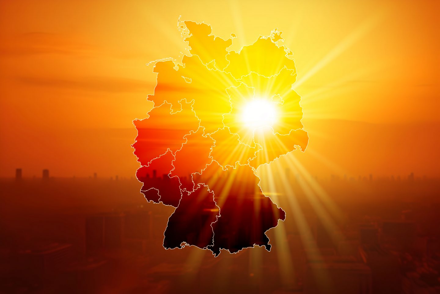 Hitzewelle in Baden-Württemberg: Bis zu 38 Grad – Tropennächte und und Unwettergefahr inklusive !