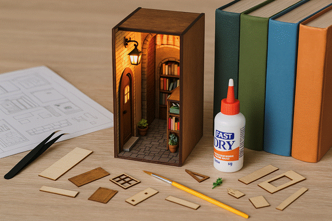 7 Fehler beim Basteln von Book Nooks (und wie vermeiden) image 1