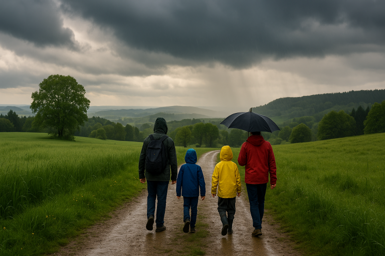Pfingstwetter in Baden-Württemberg: Sturm, Schauer und kühler Start in den Juni