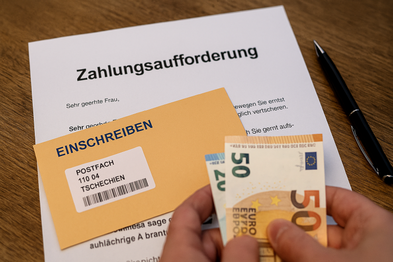Rechnungen für Fake-Erotikdienst: Verbraucherzentrale warnt vor Payvox-Abzocke aus Tschechien