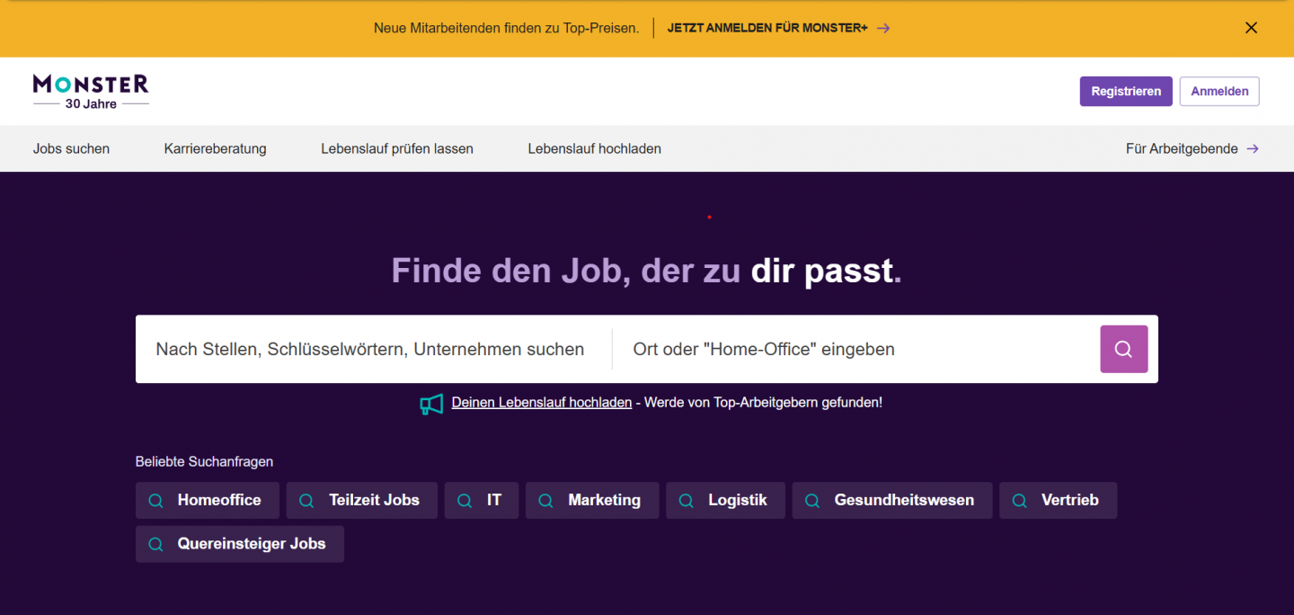Monster.de insolvent: Traditions-Jobportal nach 30 Jahren offline – Marke verkauft, Mitarbeiter betroffen