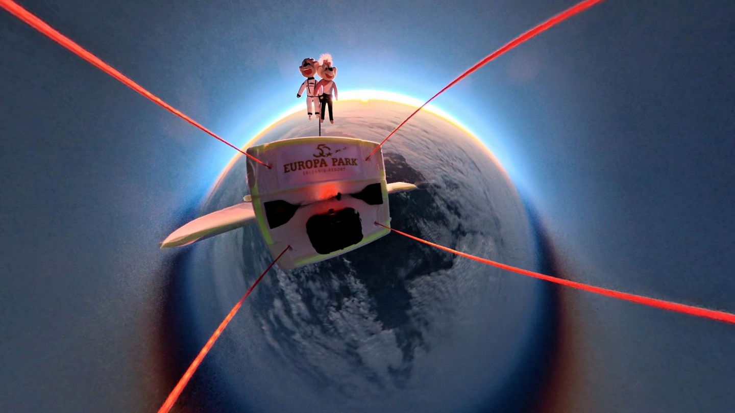 Spektakulärer Stratosphärenflug: Europa-Park-Maskottchen Ed & Edda fliegen bis an den Rand des Weltalls – Abenteuer in fast 33 Kilometern Höhe image 37