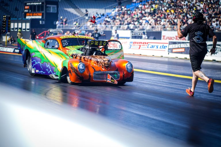 NitrOlympX 2025: Adrenalin pur am Hockenheimring – Drag-Racing, Nightshow und Familien-Action