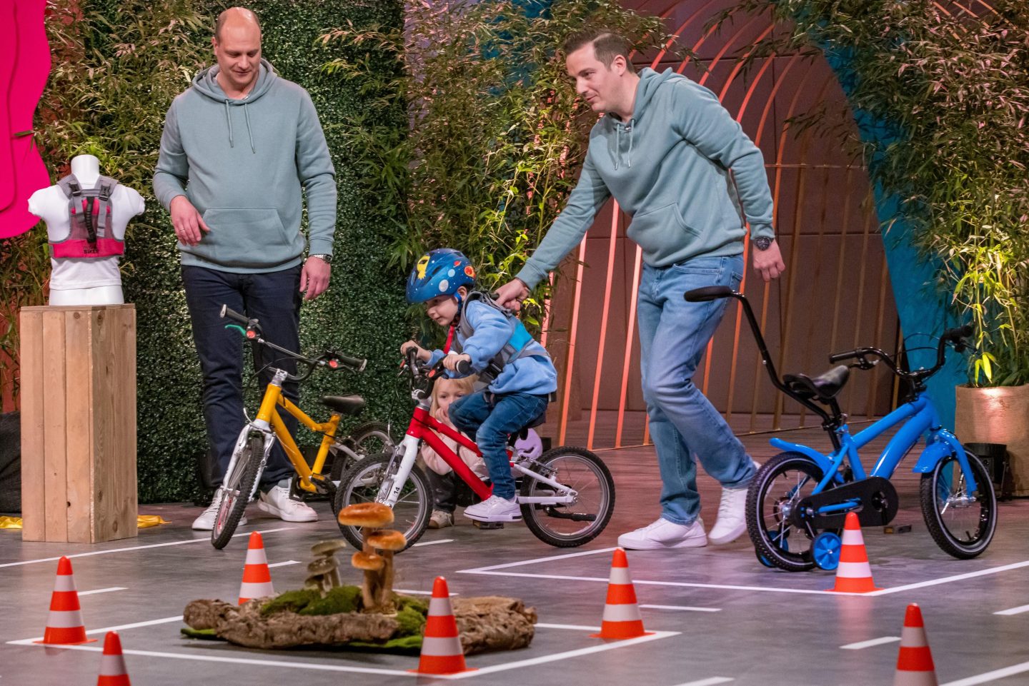 So will Little Biker bei „Die Höhle der Löwen“ Kindern sicher und leichter das Radfahren bringen