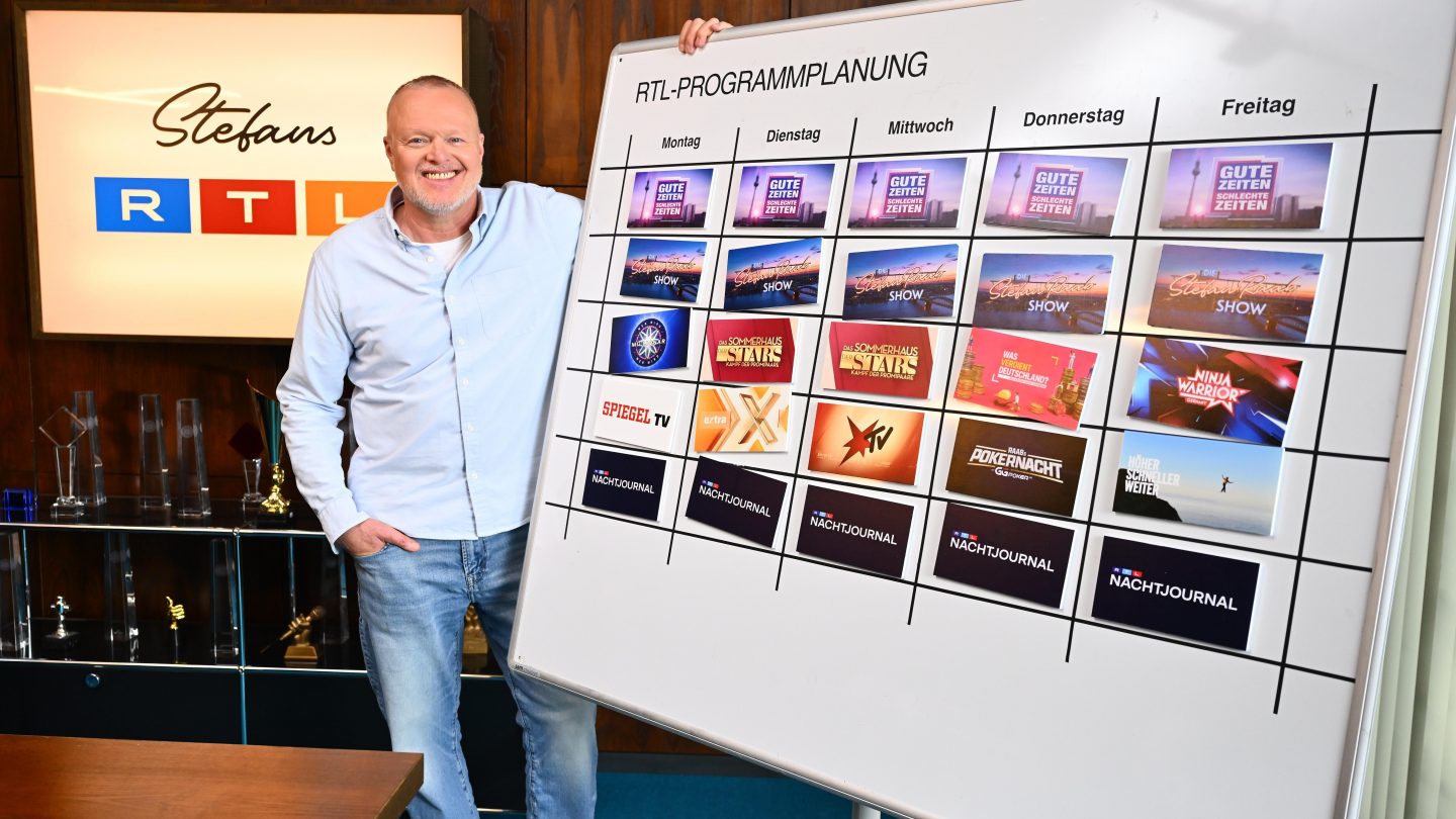 Stefan Raab ist zurück bei RTL – RTL wirft für ihn alles über den Haufen!