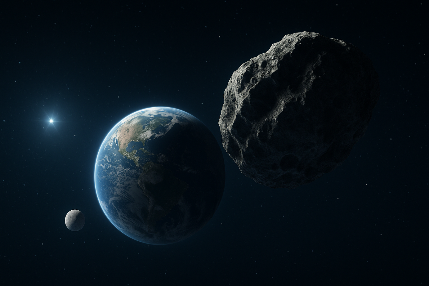 Asteroid 2025 QD8: Flugzeug-großer Brocken rauscht an der Erde vorbei – Live-Stream angekündigt