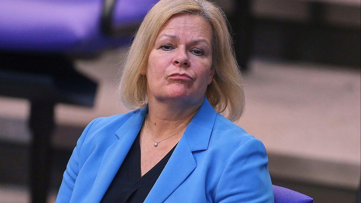 Faeser kritisiert israelpolitischen Kurs der SPD-Bundestagsfraktion