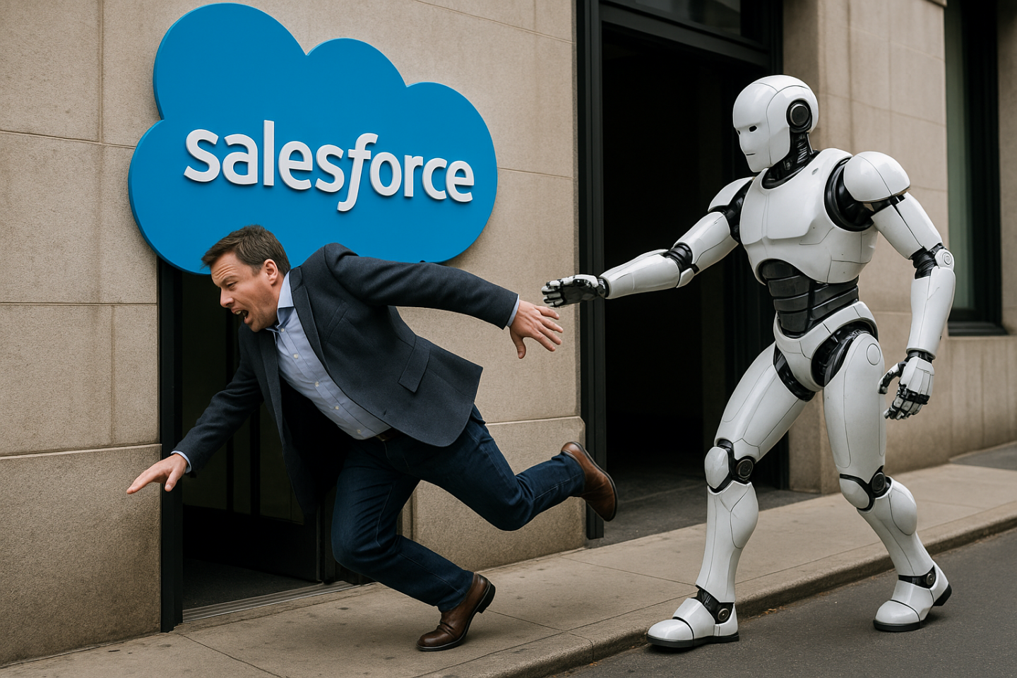 Tech-Riese Salesforce setzt auf KI – tausende verlieren ihre Jobs