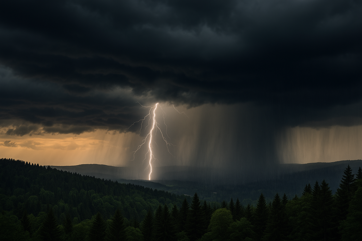 Gewitter, Starkregen und heftiger Temperatursturz: Baden-Württemberg vor extremer Wetter-Wende