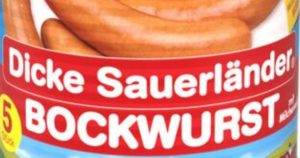Bockwurst Rückruf bei Lidl & Netto: „Dicke Sauerländer“ könnten vorzeitig verderben – Erbrechen und Magenkrämpfe können die Folge vom Verzehr sein