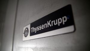 U-Boot-Werft von Thyssenkrupp in Kiel von Drohnen überflogen