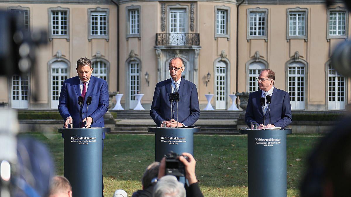 Merz zur Kabinettsklausur in Berlin: Deutschland soll wieder an die Spitze