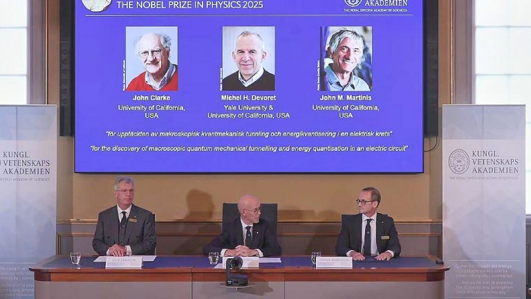 Physik-Nobelpreis geht an Quantenforscher in Kalifornien