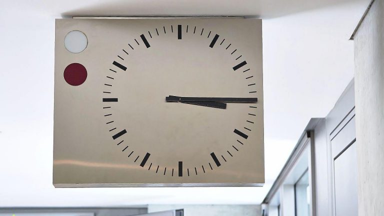 Uhren in Deutschland und Europa zurückgestellt