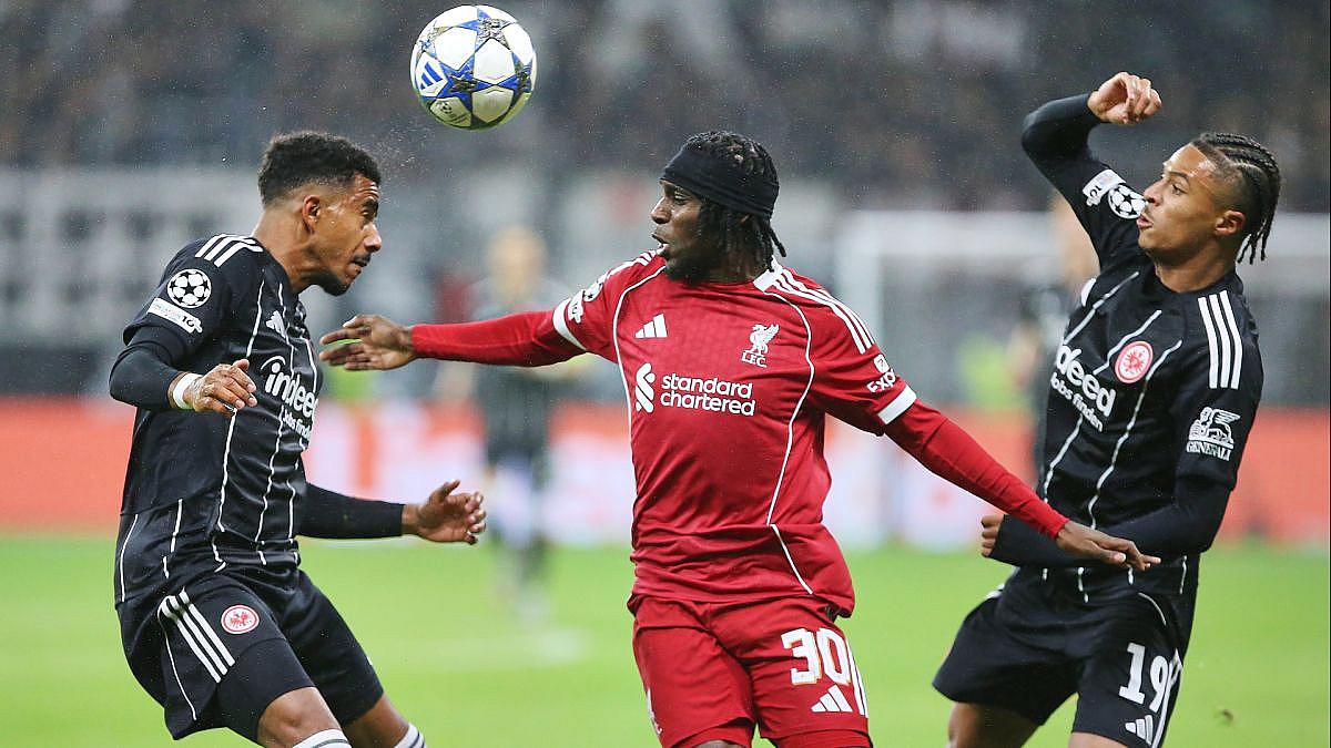 Champions League: Eintracht Frankfurt unterliegt Liverpool deutlich
