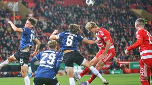 DFB-Pokal: Union Berlin siegt dramatisch in Verlängerung gegen Arminia Bielefeld DFB-Pokal: Union Berlin siegt dramatisch in Verlängerung gegen Arminia Bielefeld