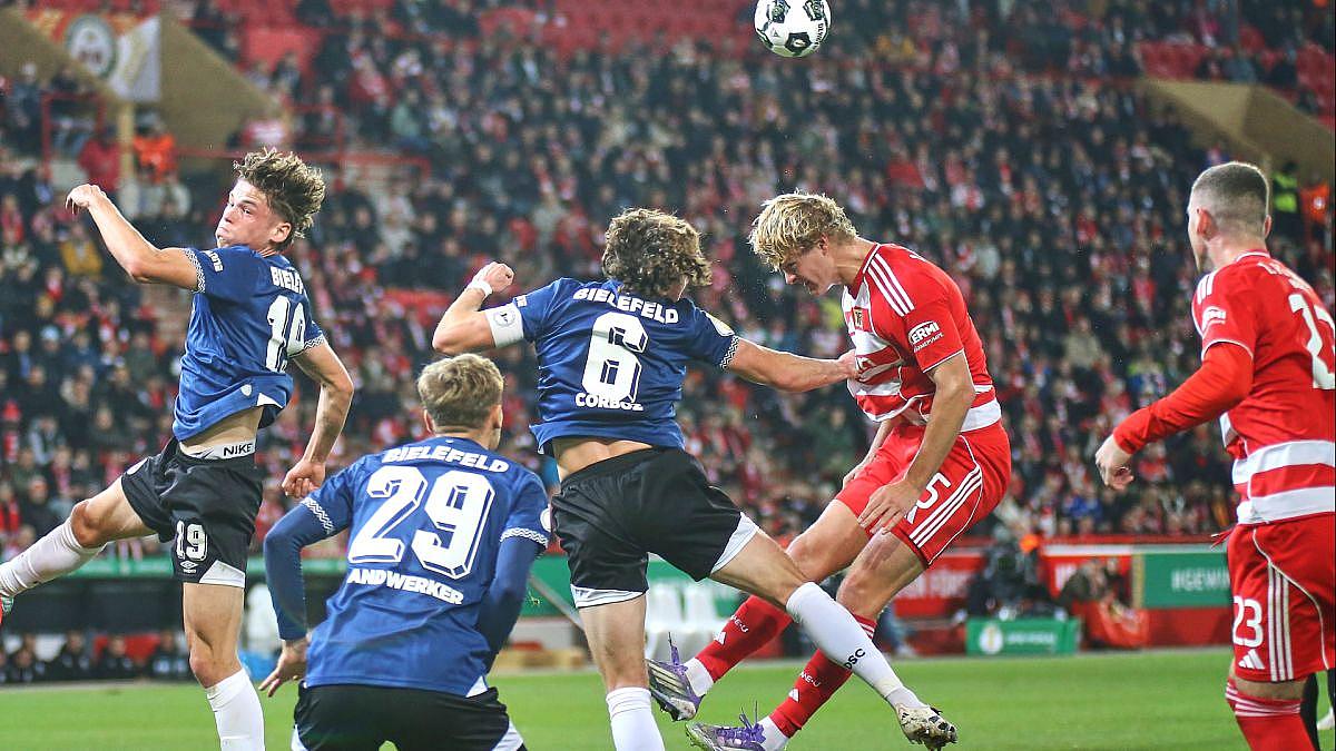 DFB-Pokal: Union Berlin siegt dramatisch in Verlängerung gegen Arminia Bielefeld