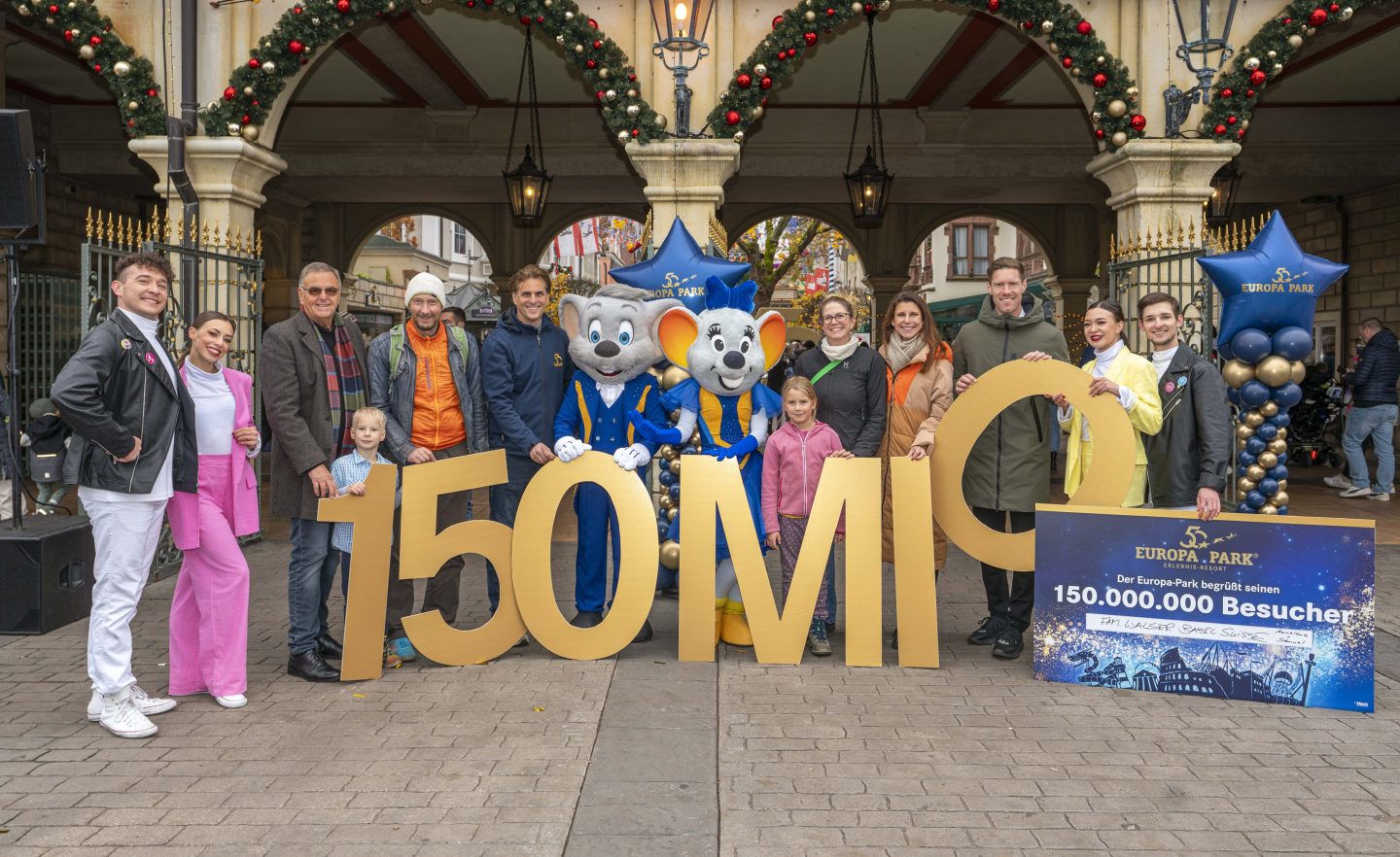 150 Millionen Besucher! Schweizer Familie erlebt Mega-Überraschung im Europa-Park