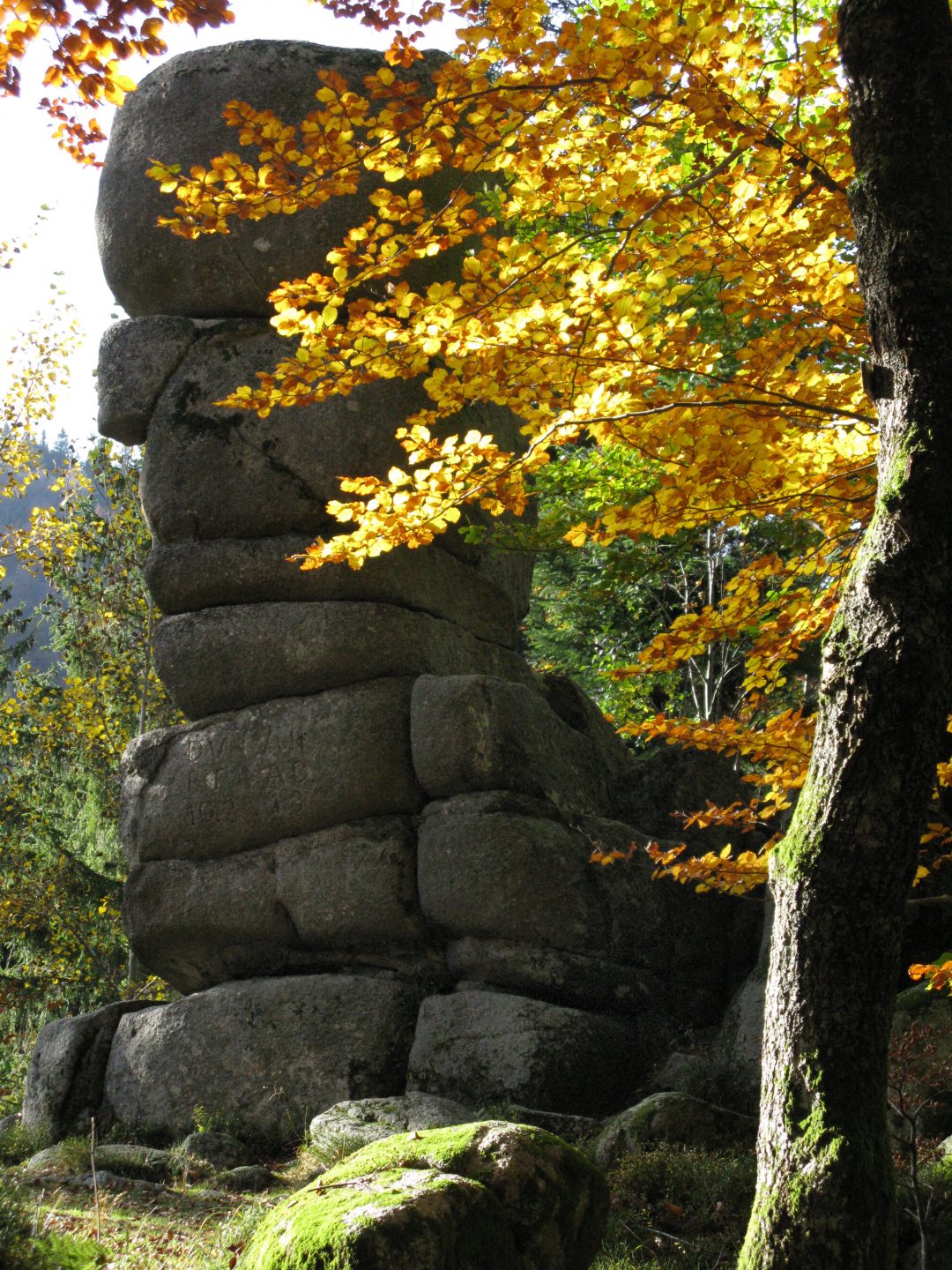 Mitten im Schwarzwald liegt der einzige Ort Deutschlands, dessen Name mit Y anfängt 1 Mitten im Schwarzwald liegt der einzige Ort Deutschlands, dessen Name mit Y anfängt Siebenfelsen