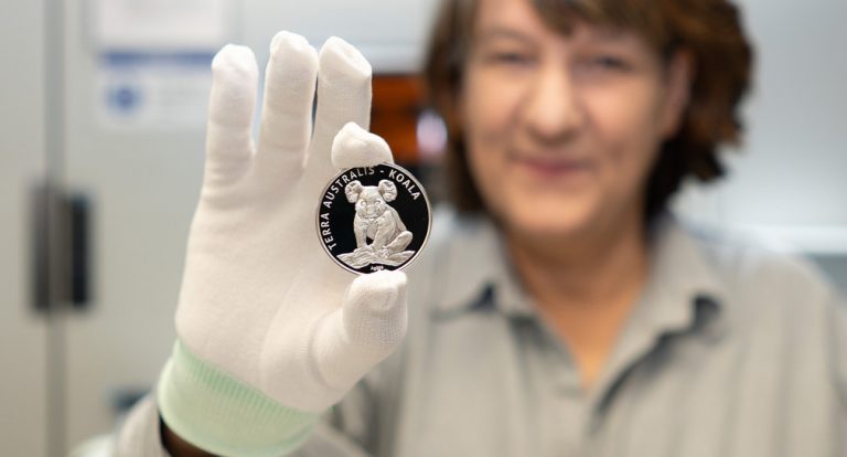 Wenn der Koala funkelt: Die Wilhelma bekommt ihre silberne Ehrenmedaille