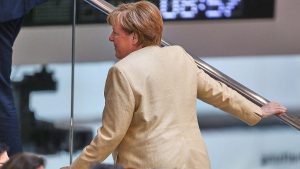 Berlin: JU-Chef Winkel kritisiert Angela Merkels Einmischung