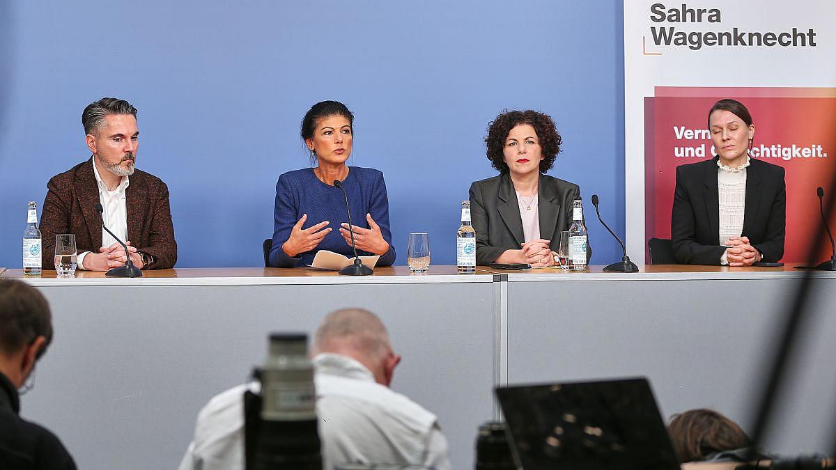 Sahra Wagenknecht zieht sich vom BSW-Vorsitz in Berlin zurück