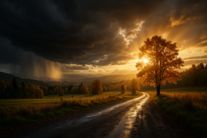 Wetter in Baden-Württemberg: Regen, Wind und danach Sonne – so startet die neue Woche!