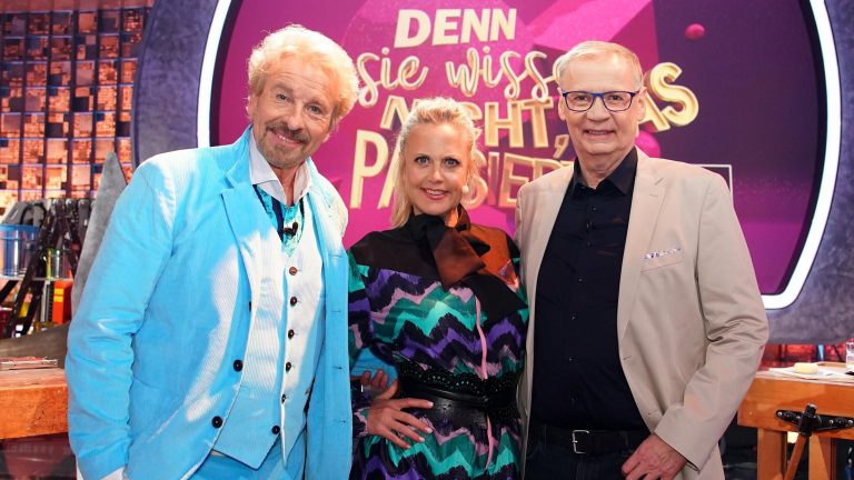 „Denn sie wissen nicht, was passiert“ heute: Thomas Gottschalk feiert seinen letzten großen TV-Abend mit Jauch und Schöneberger