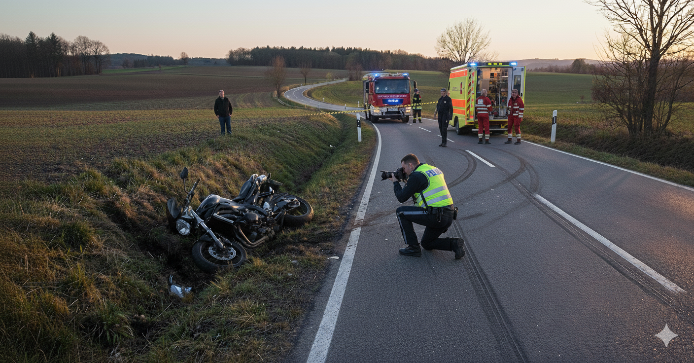 Weniger Motorradunfälle – aber mehr Tote: Polizei zieht Bilanz der Saison 2025 in Baden-Württemberg