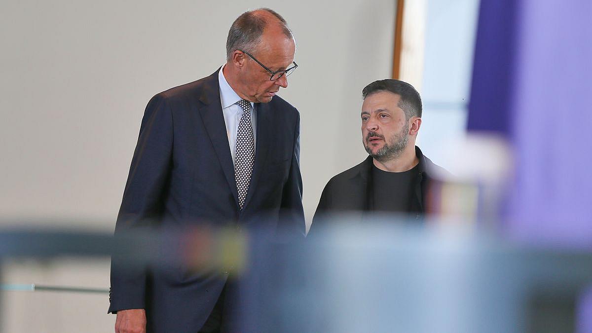 Merz empfängt Selenskyj und internationale Staatschefs in Berlin