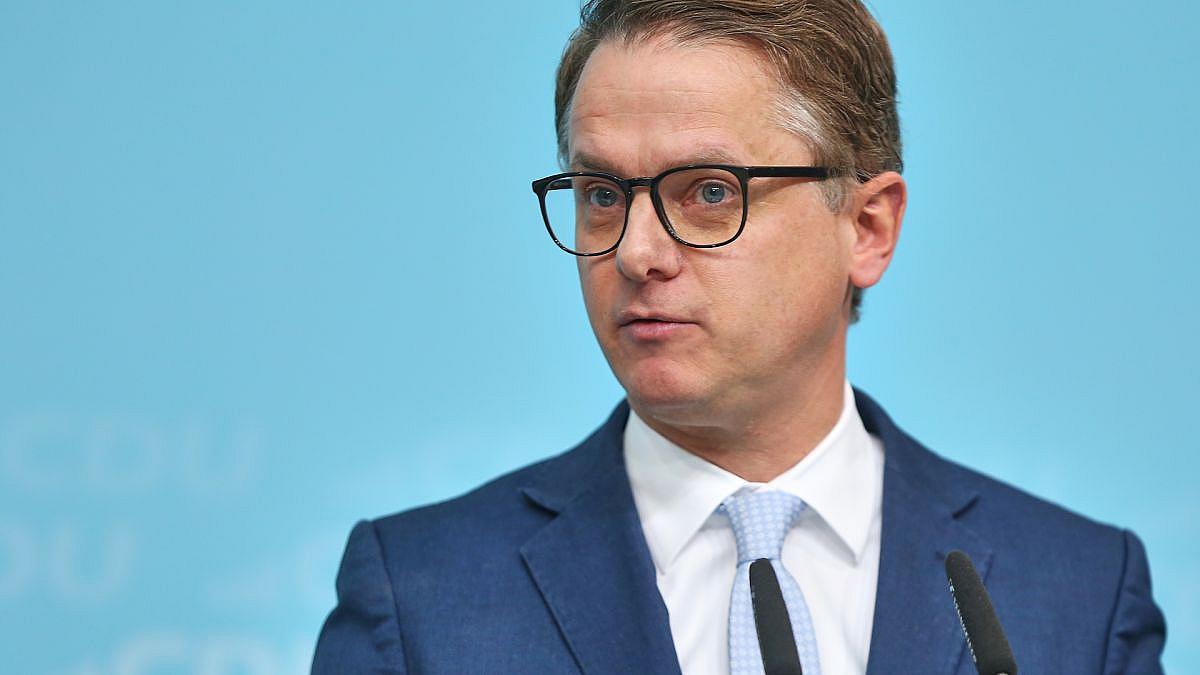 CDU-Generalsekretär Linnemann diskutiert Rentenvorschlag in der Funke-Mediengruppe