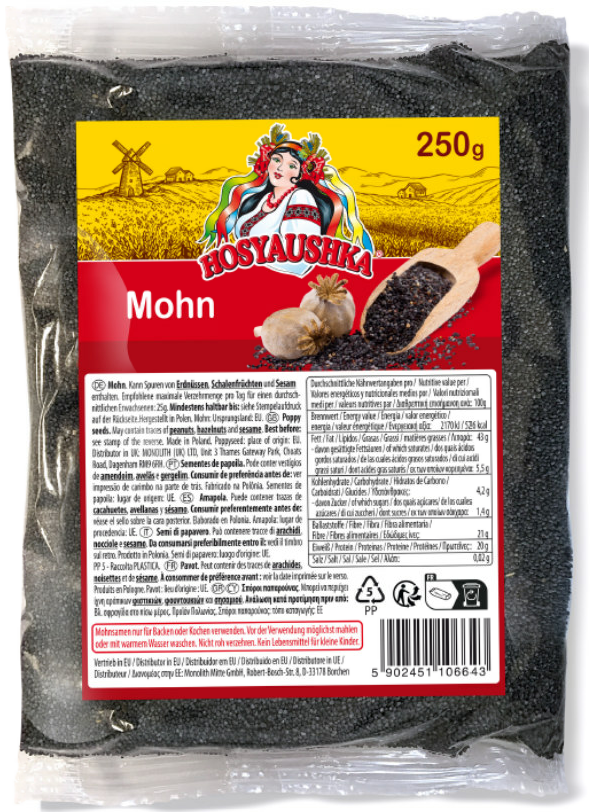 Rückruf von beliebter Backzutat: Erhöhte Werte von Opiumalkaloiden entdeckt – Mohnprodukt kann gesundheitsschädlich sein image 1