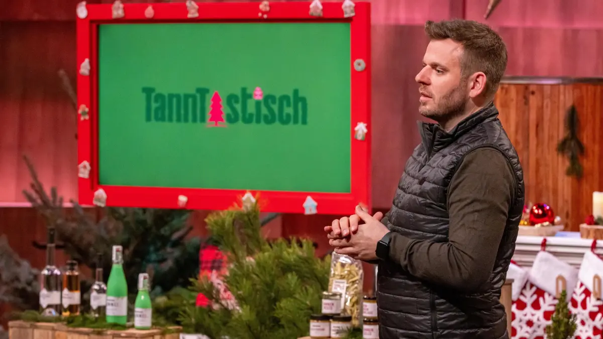 TannTastisch bei „Die Höhle der Löwen“: Jetzt wird die Tanne gegessen – Waldaroma im Glas, Seife im Bad, Gin im Glas