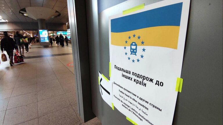 Kälte und Dunkelheit treiben Ukrainer aus der Heimat