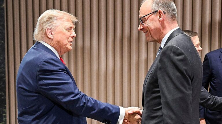 Davos: Merz und Trump im regelmäßigen Austausch