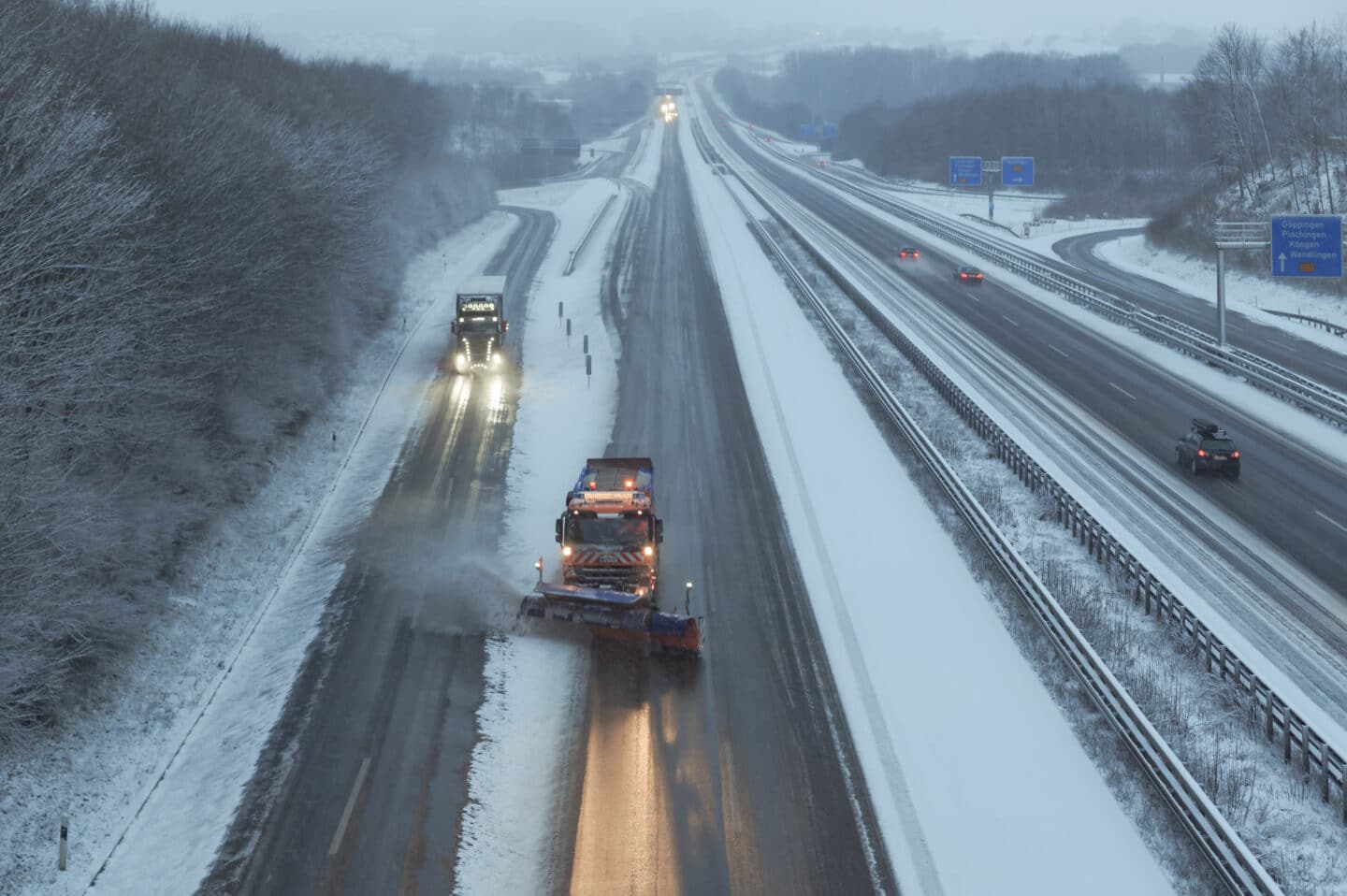 Winter-Peitsche in Baden-Württemberg: Erst Schnee, dann droht gefährliches Glatteis